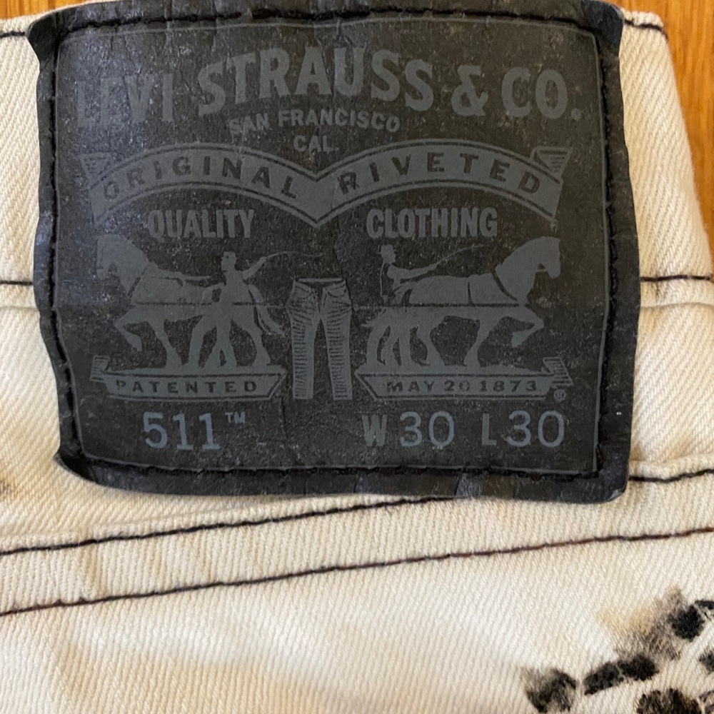 Levis 511 Custom Made 1 Of 1 - image 3